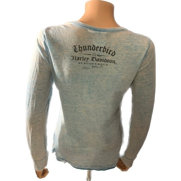 Gently used Harley Davidson, long sleeve T-shirt - Picture 2 of 3